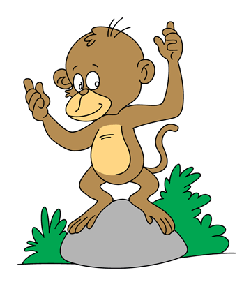 baby monkey coloring pages. Baby Monkey Coloring Pages