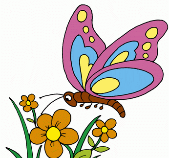 Little Butterfly Coloring Pages