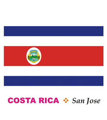 Costa Rica Flag Coloring Page Food Ideas