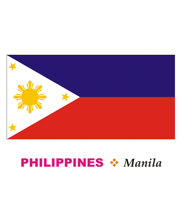 Philippines Flag Coloring