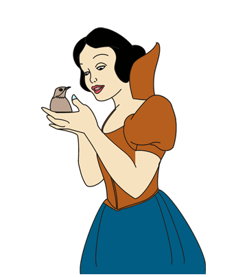 snow white coloring pages for kids. Princess Snow White Coloring