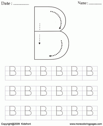   Coloring Pages on Printable Block Letter Dot To Dots Bworksheet For Kids